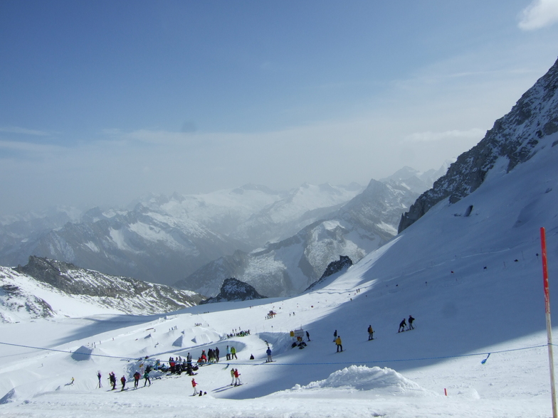 View of Snow Park, Oct 2008, Hintertux