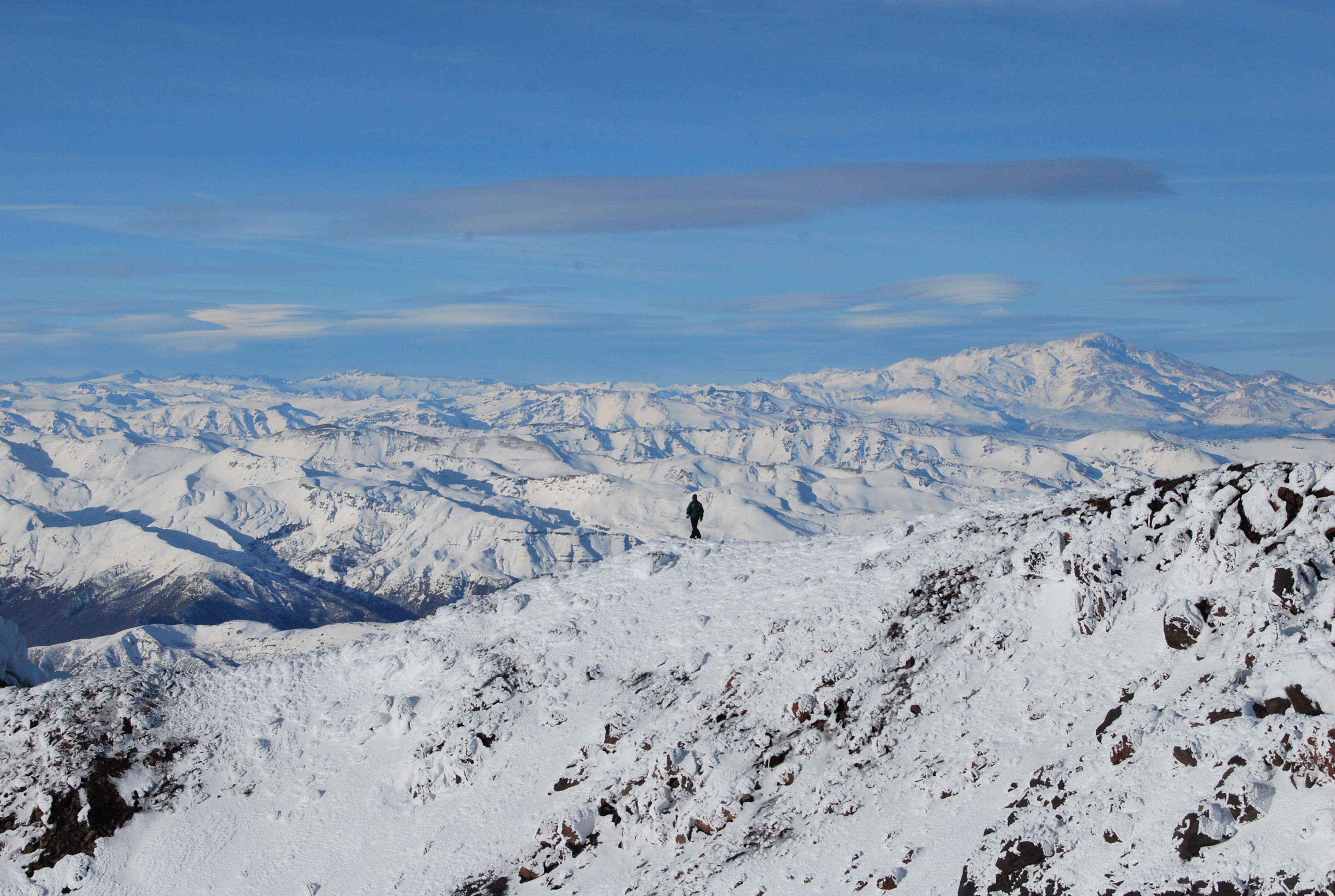 Top Chillan volcano, Nevados de Chillan