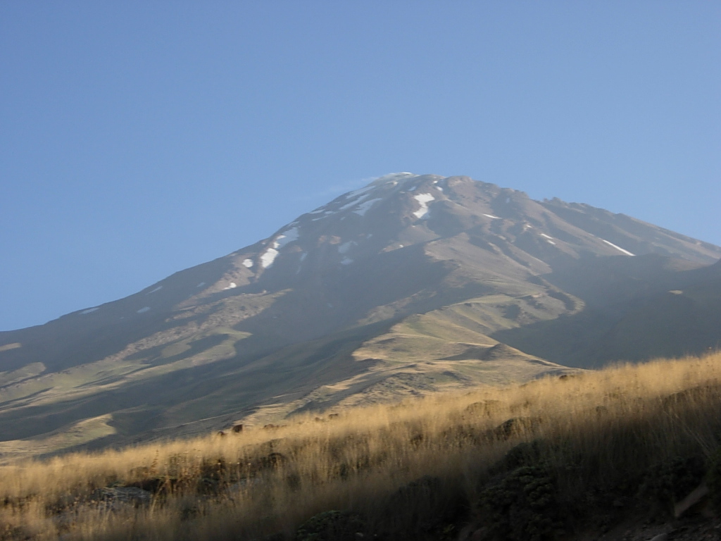 south path, Mount Damavand