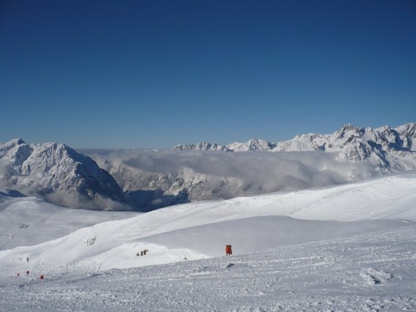 Across the mountains, Alpe d'Huez