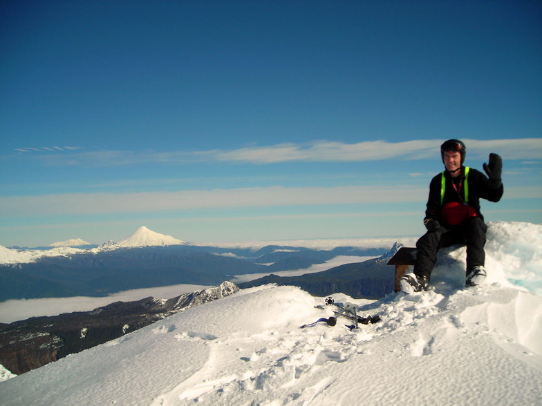 cumbre del volcan casablanca, Antillanca