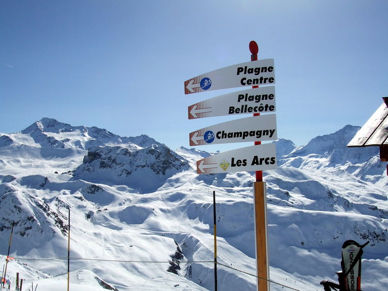Le Glacier de BellecÃ´te (3250m), La Plagne