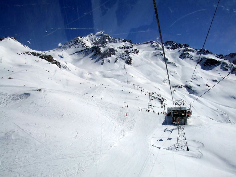 MontÃ©e au Glacier de Bellecote., La Plagne