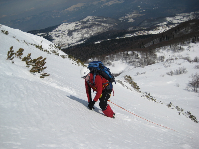 Meeting people off piste, Bjelašnica