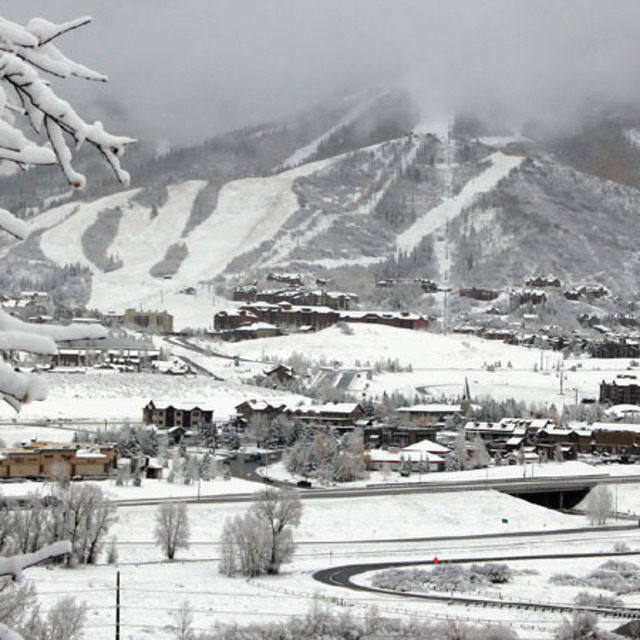 Steamboat Snow Area - Early snow October 2010