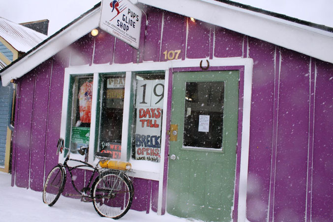 October 25th Snowfall in Breckenridge