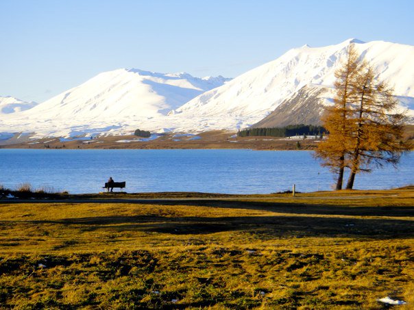 lake tekapo, Roundhill