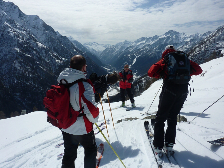 Gressoney-Saint-Jean snow