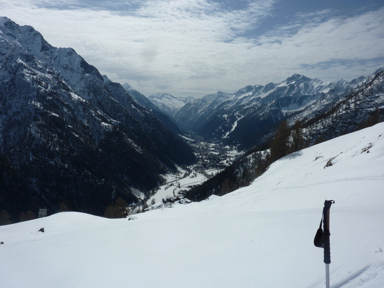 Freeriding in Gressoney Saint Jean, Gressoney-Saint-Jean