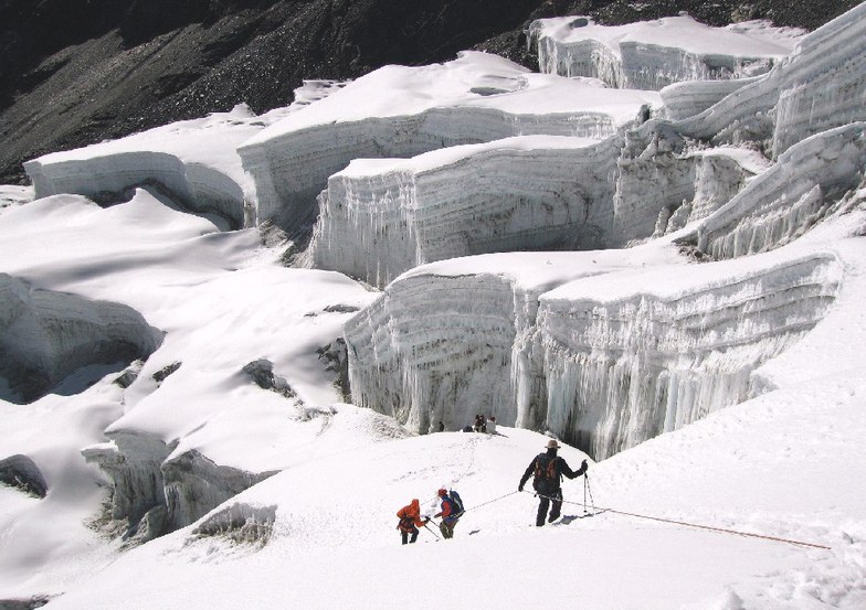 Mount Everest snow