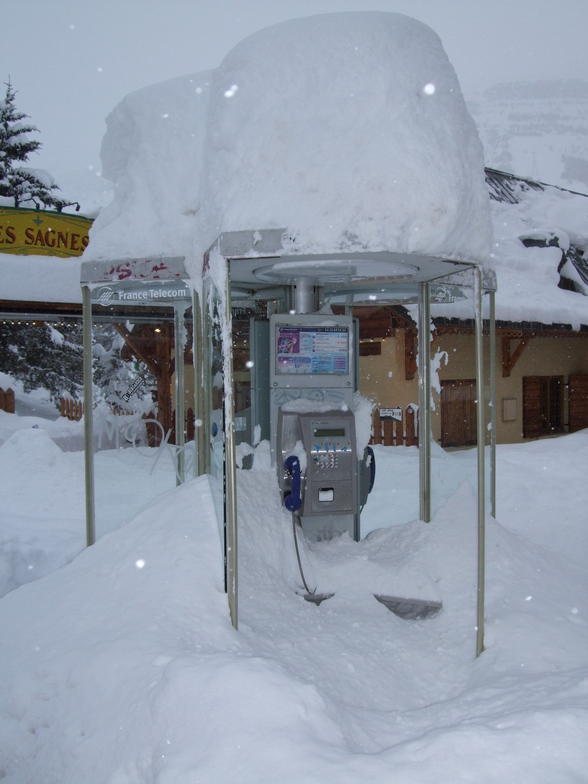 December 2008, Les Deux Alpes