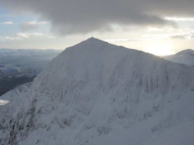 Snowdons clogwyn y garnedd face