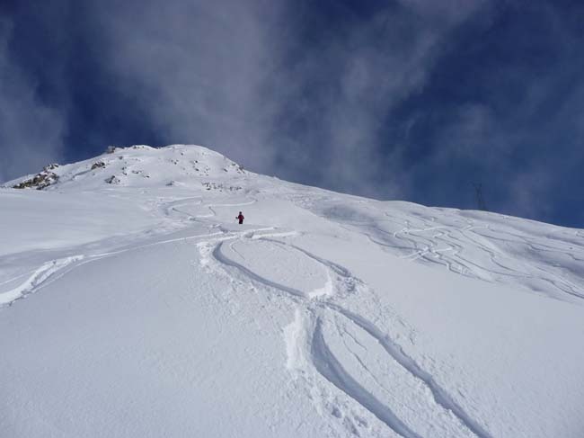 Off-piste Bareges side, Grand Tourmalet-Bareges/La Mongie