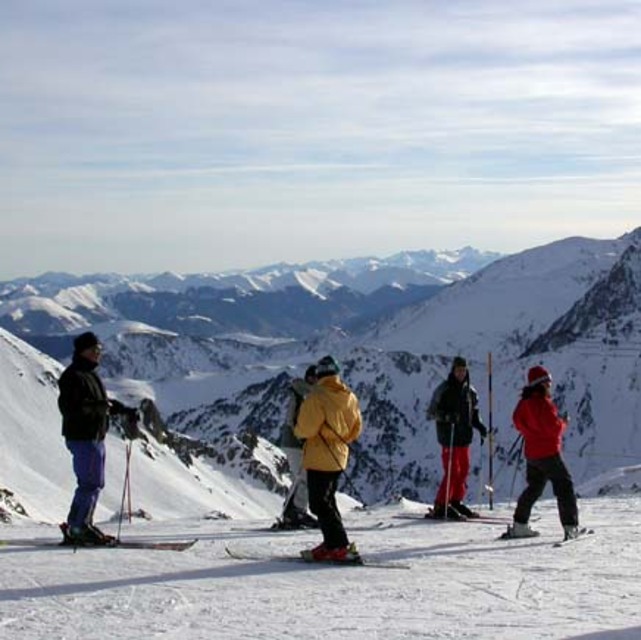 Family gathering on the top, Grand Tourmalet-Bareges/La Mongie