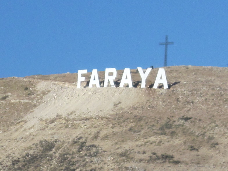 FARAYA Sign in faraya, Mzaar Ski Resort