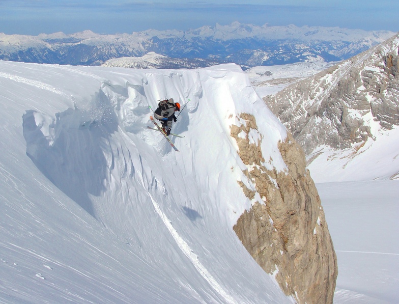 One moment of silence!, Dachstein Glacier