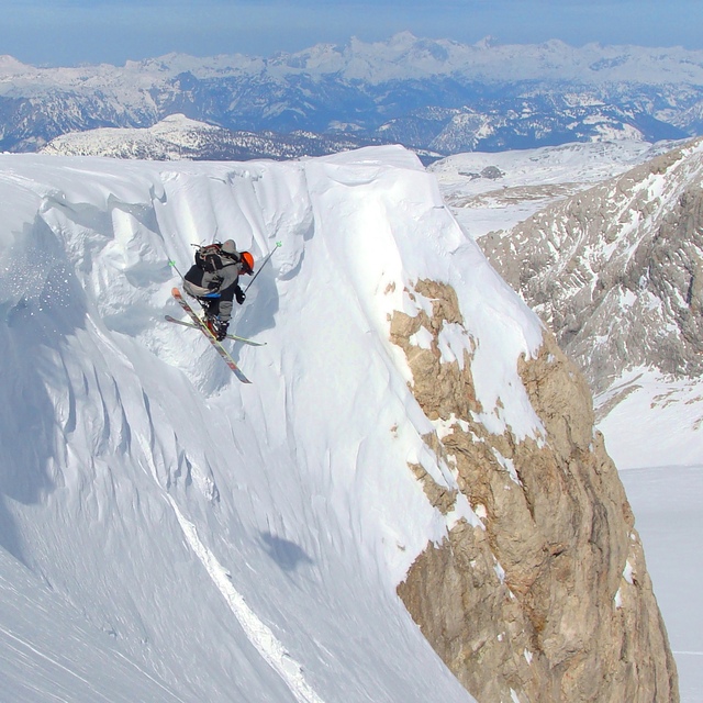 One moment of silence!, Dachstein Glacier