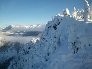 Top of the mountain, Stevens Pass photo