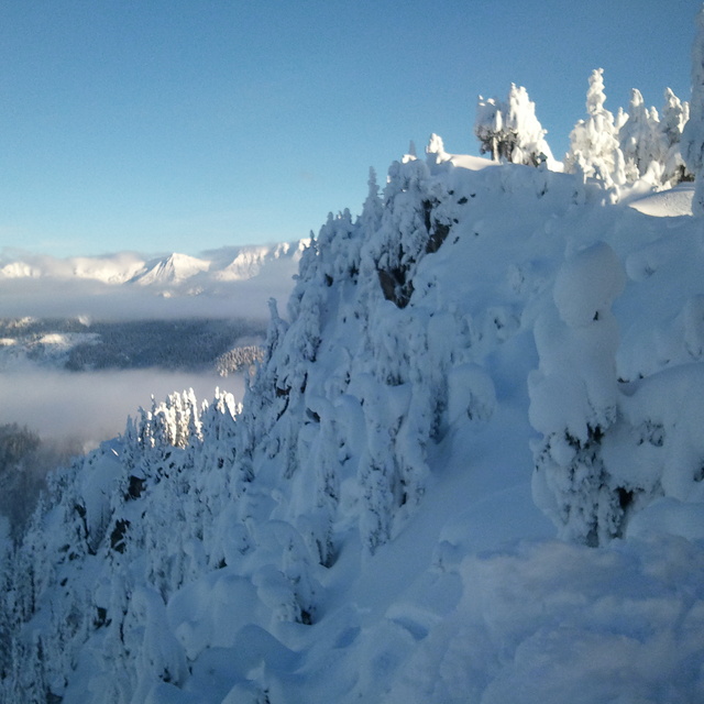 Top of the mountain, Stevens Pass