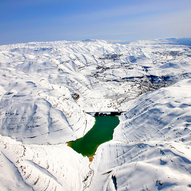 FARAYA FORM THE SKY, Mzaar Ski Resort