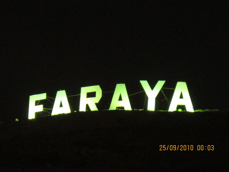 FARAYA AT NIGHT, Mzaar Ski Resort