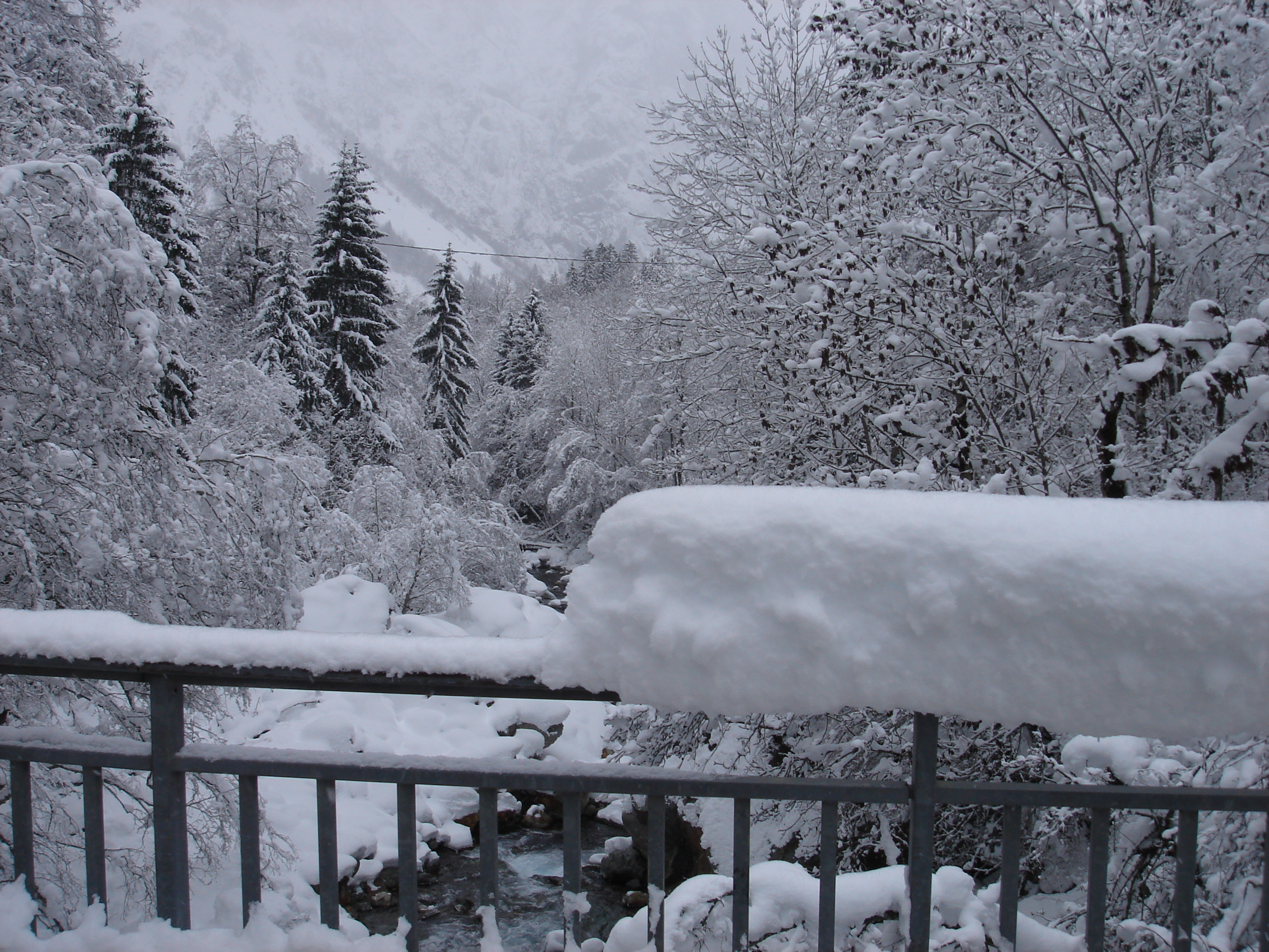 Bridge over the River Veneon, Les Deux Alpes
