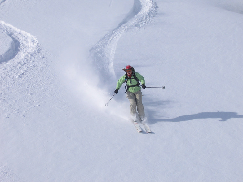 Early Season Pow, Mt Hood Meadows
