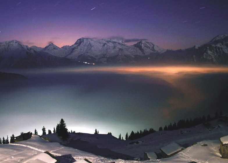 Belalp - Blatten - Naters snow