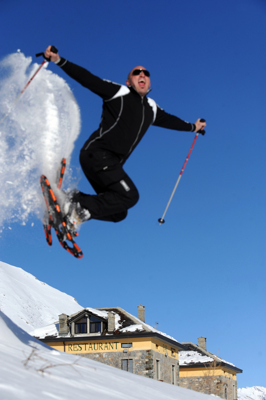 SALTO CON CIASPOLE, La Thuile