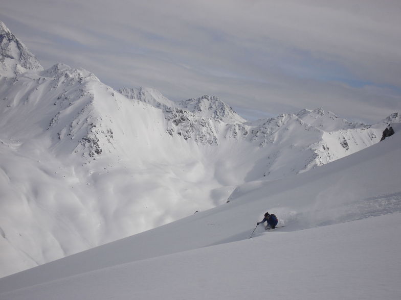 Sepp on Sentishorn above the Fluela pass,Davos