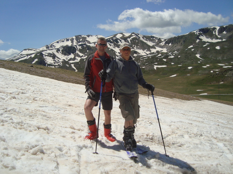 Skiing in May, Mavrovo-Zare Lazarevski