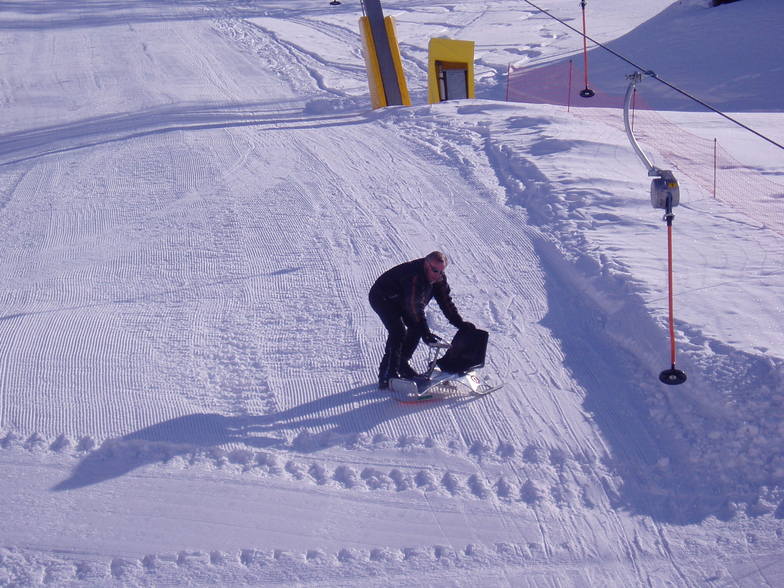 Uit de race !, Livigno