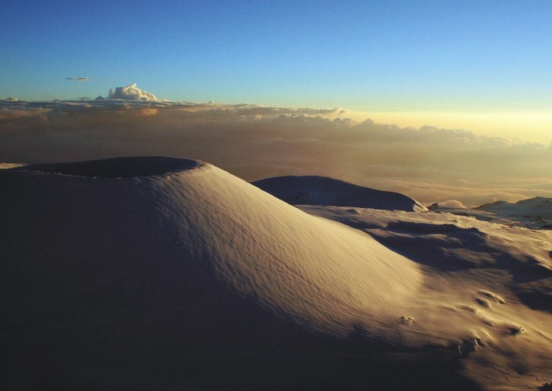 Mauna Kea snow