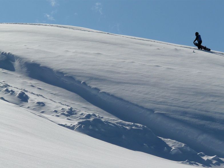 Looking for the best descent, Hintertux