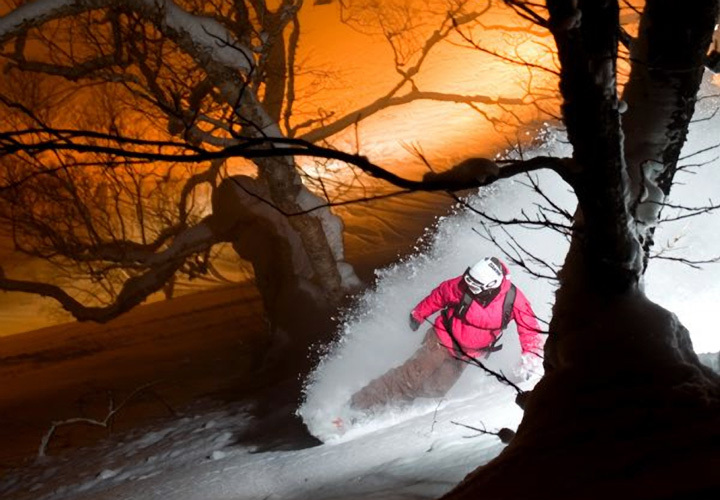 Japan snowboarder, Niseko Weiss