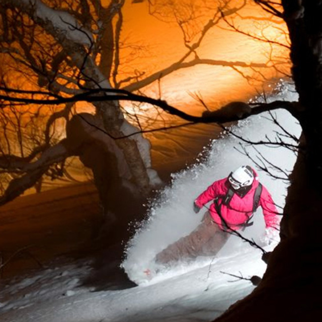 Japan snowboarder, Niseko Weiss