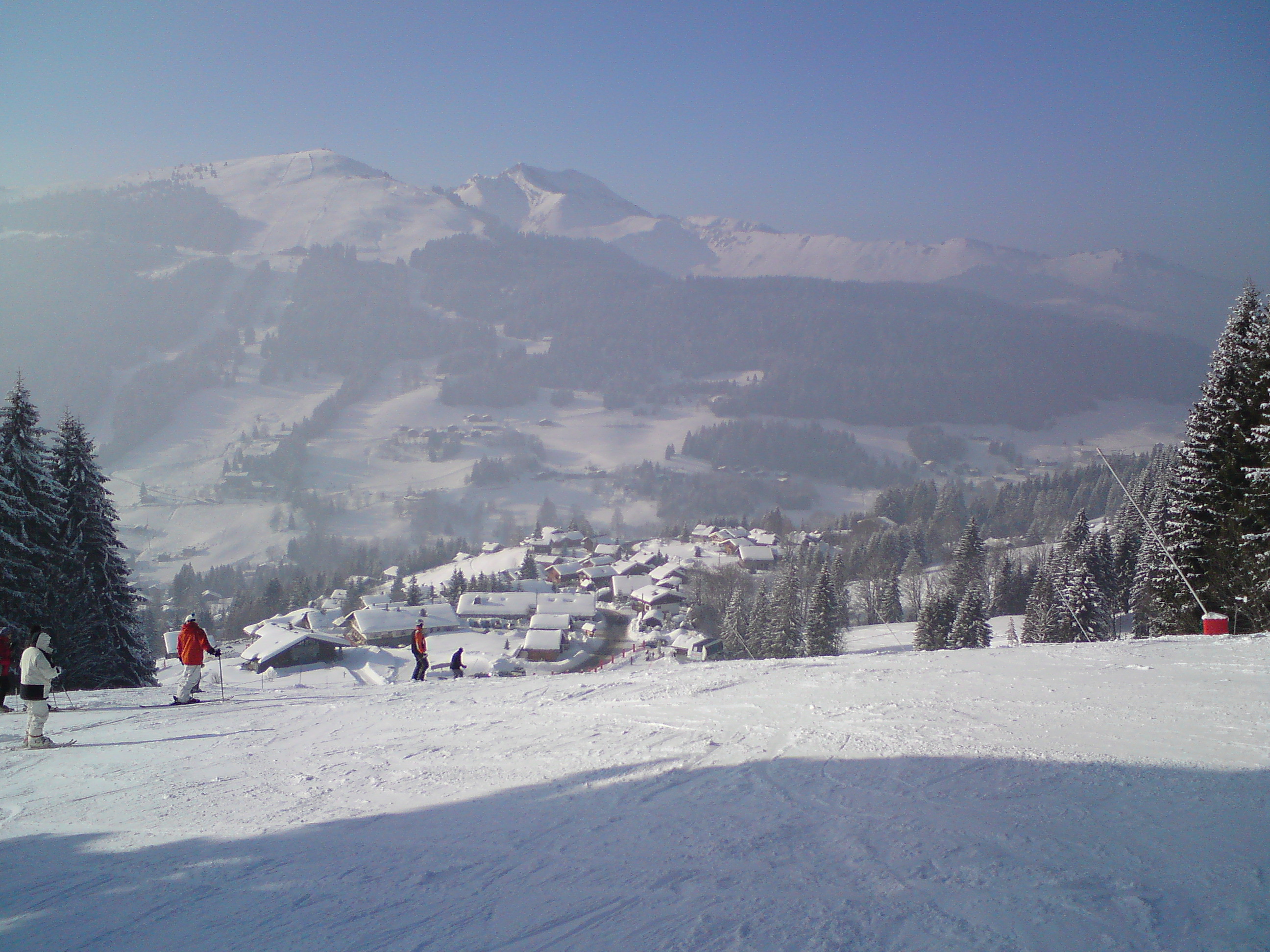 Mont Cherie in the distance, Morzine