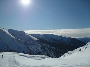 On our way back to Pas from Soldeu!, Grandvalira El Tarter