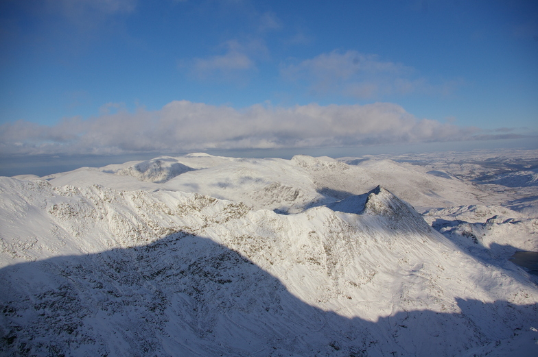 summit shadow!, Snowdon