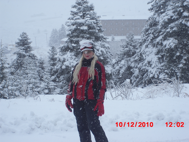 first snow fall of 2010, Uludağ