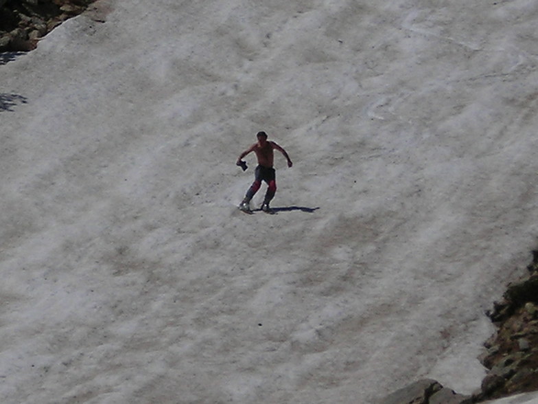 "Big food" skiing, Vallter 2000