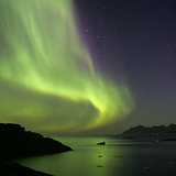 Northern Lights in East Greenland, Greenland