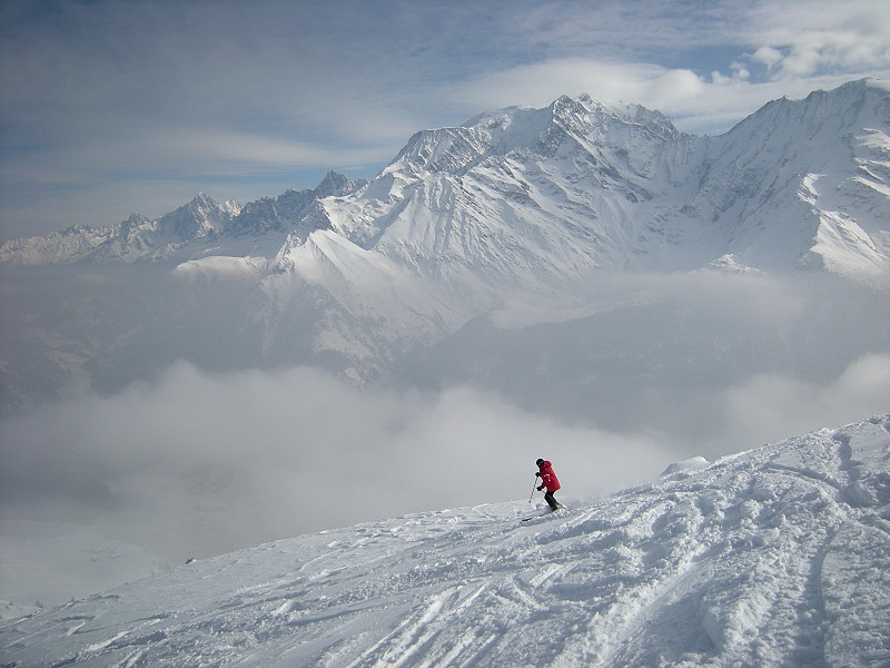 A superb place to ski with the Mont Blanc as a backdrop!, Saint Gervais