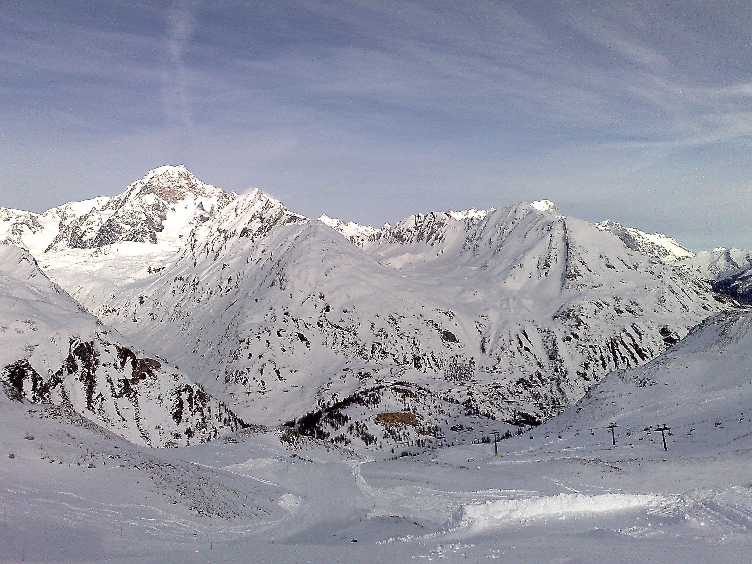 le mont blanche, La Thuile