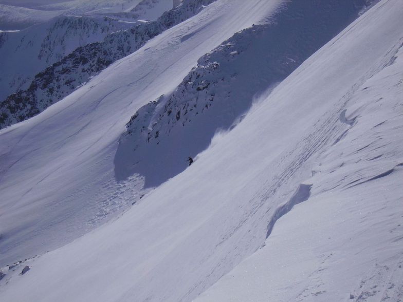 Kicking up some spray on Spikes - Nevis Range