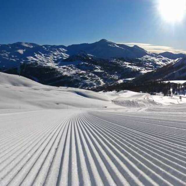 Brand new slope in the morning, Risoul