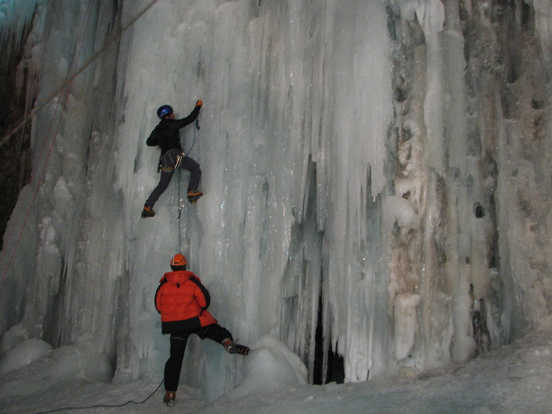 ice climbing, Shemshak