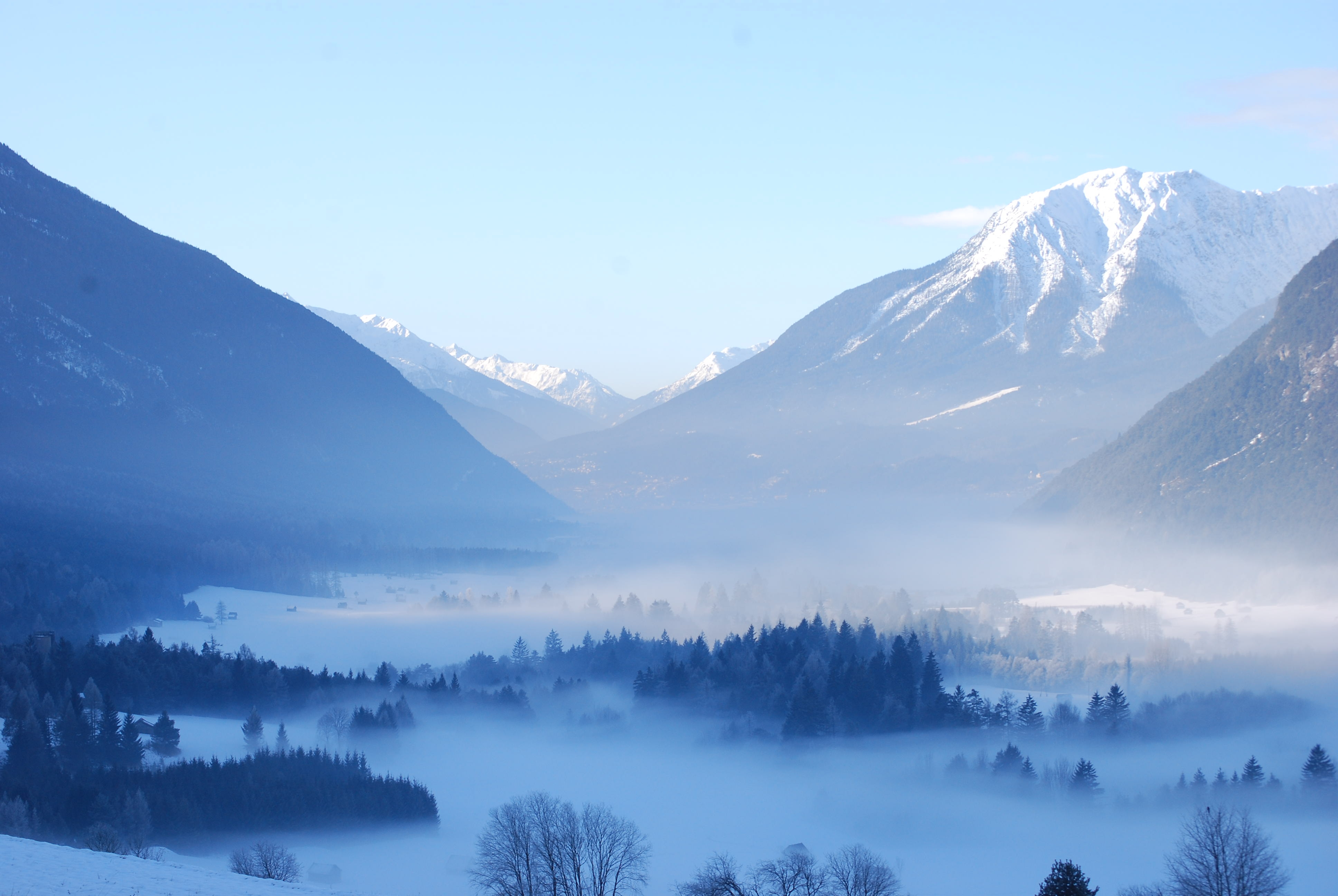 Seefeld misty morning