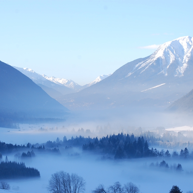 Seefeld misty morning