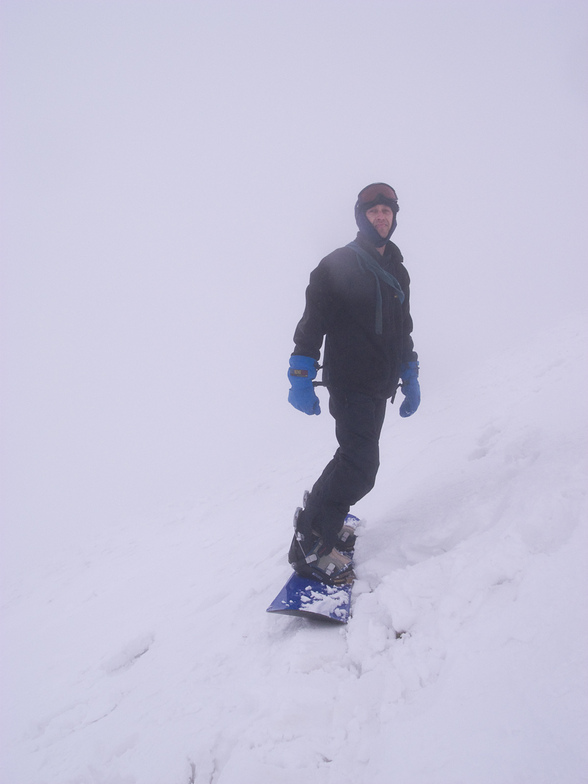 Snowboarding Pen-Y-Fan